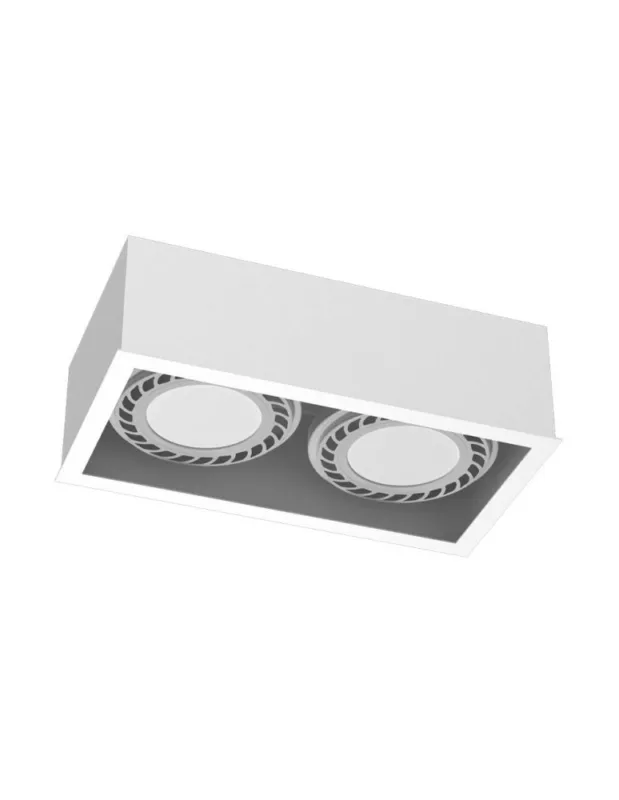 Brosline Plafon Cage out 1-2 - Biały (85 mm) 1274 Bestseller