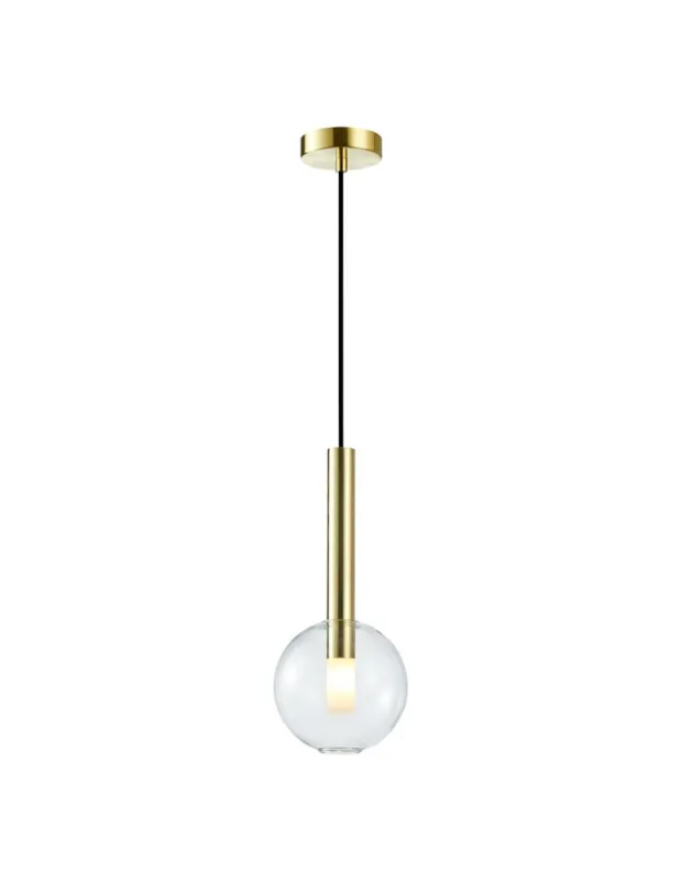 Nowy Milagro Lampa wisząca NIKO GOLD 1xG9 fi 150 ML0330