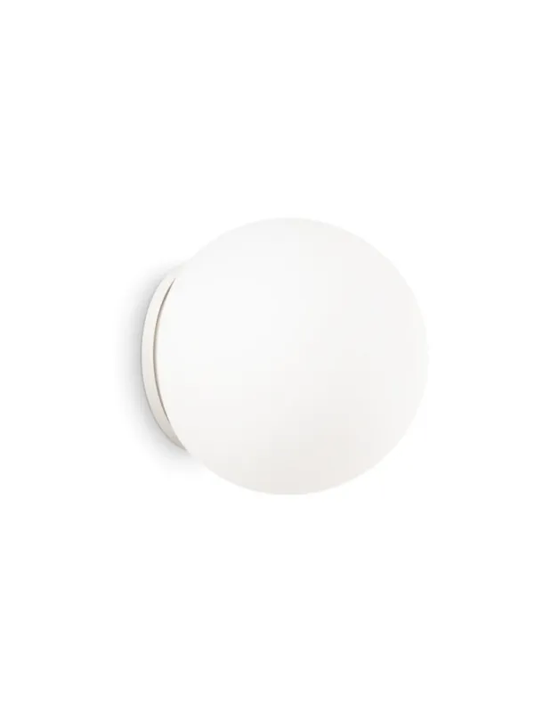 Łatwy zwrot Ideal Lux Lampa Ścienna MAPA BIANCO AP1 D30 Biały 059822
