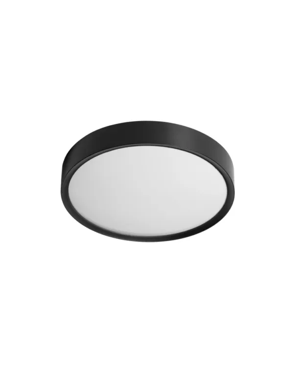 MDC Lampa sufitowa łazienkowa ASLI czarny LED 24W 335mm CCT 3000-3750-4500K IP44 577109142 Hit cenowy