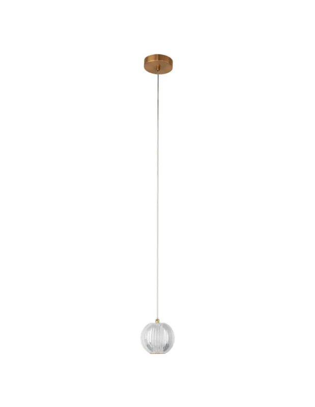 Light Prestige Lampa wisząca Brillant 1 złota LED CCT LP-3303/1P GD Szybka wysyłka