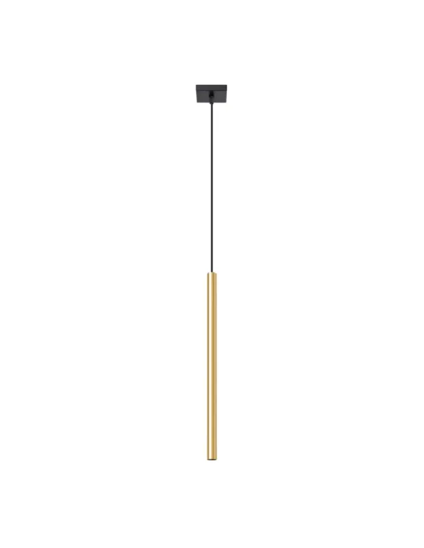 Rabat Sollux Lampa Wisząca PASTELO 1 złoty połysk SL.1195