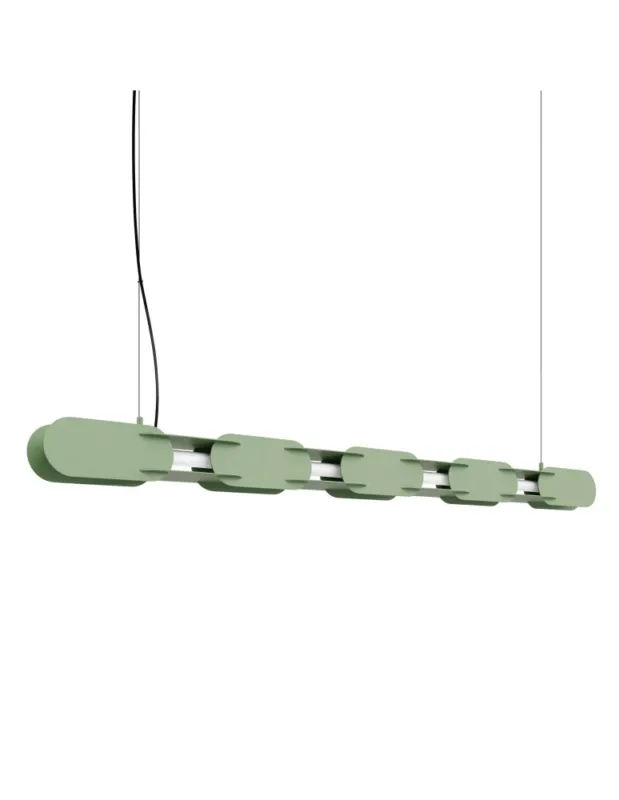 Okazja Thoro Lampa wisząca CHAIN 158 szałwiowa LED 4000K TH.1045