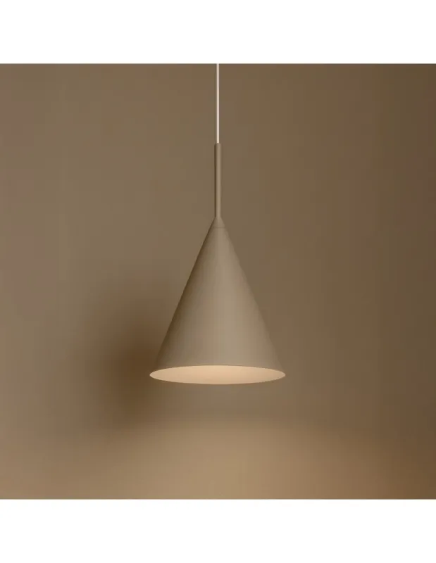 Zniżka Milagro Lampa wisząca CAPITAL TAUPE Ø17cm 1xGX53 MLP2468