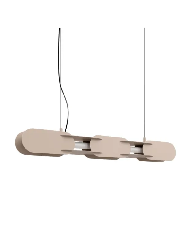 Thoro Lampa wisząca CHAIN 91 taupe LED 3000K TH.791 Taniej