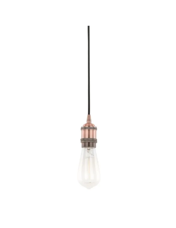 ITALUX Classo Wisząca E27 1x60W Czerwony DS-M-034 RED COPPER kolory-swiatla.pl Hit cenowy