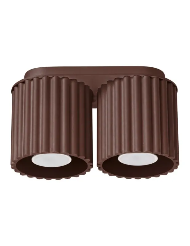 Oferta Sollux Plafon AURA 2 brązowy GU10 SL.2424