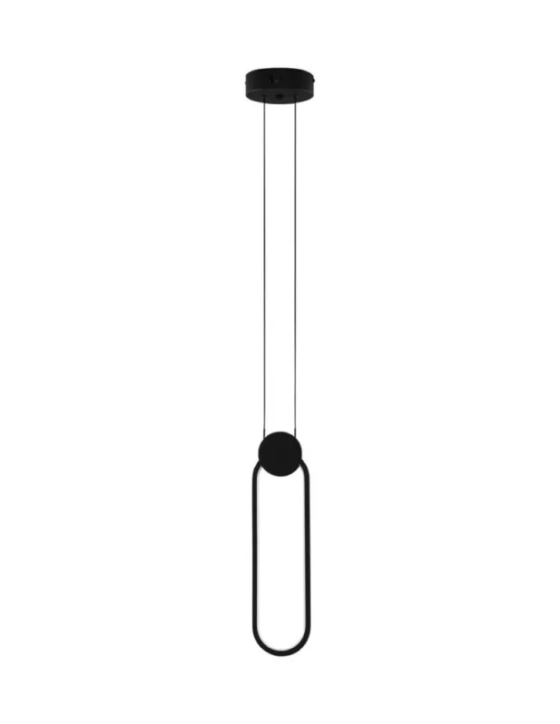 Luces Exclusivas BARRE Wisząca Nowoczesna czarny 1xLED max 11W 3000K LE43550 Ostatnie sztuki