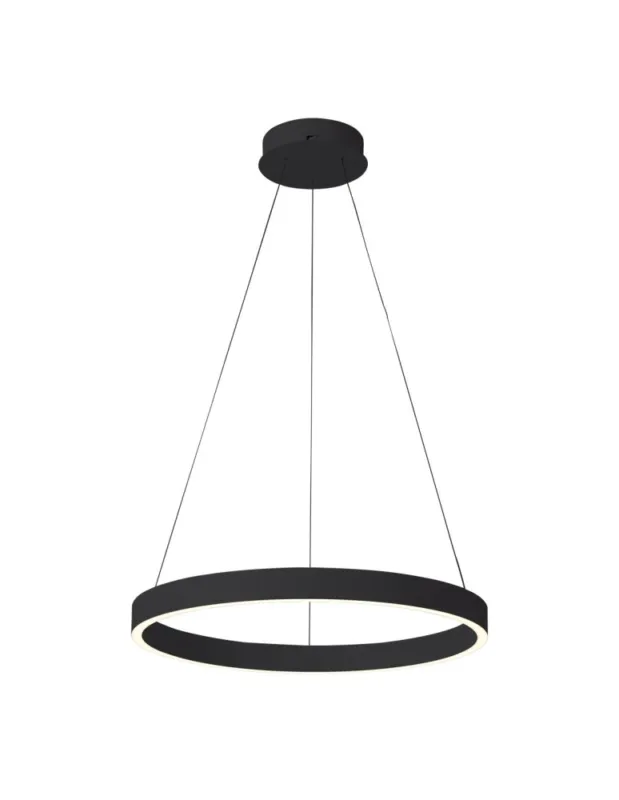 Italux Brasco Down - Elegancka Wisząca Lampa LED 60W, Czarna, 3000K Zamów teraz