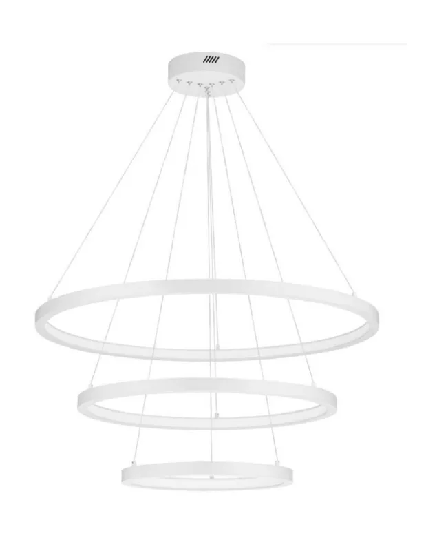 Ograniczona ilość Luces Exclusivas IRUN Wisząca Nowoczesna biały 3xLED max 108W 3000K LE43307