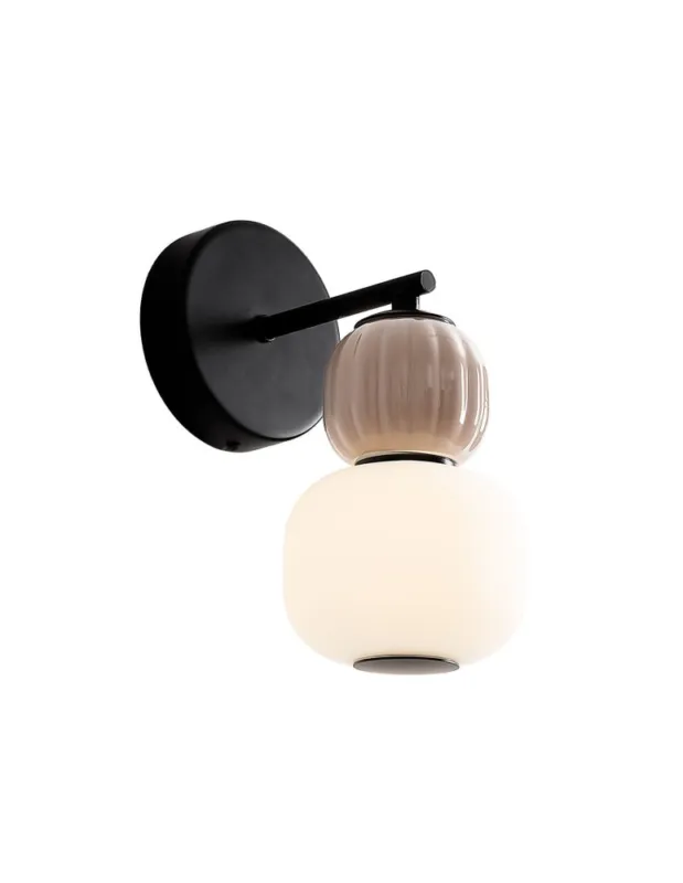 Oferta czasowa Maxlight Kinkiet Modern 5W, Opal + Medium Brown W0399