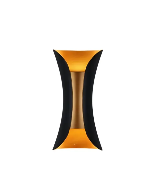 Abigali Kinkiet Black-Gold IP65 2x5W 3000K Wysoka jakość