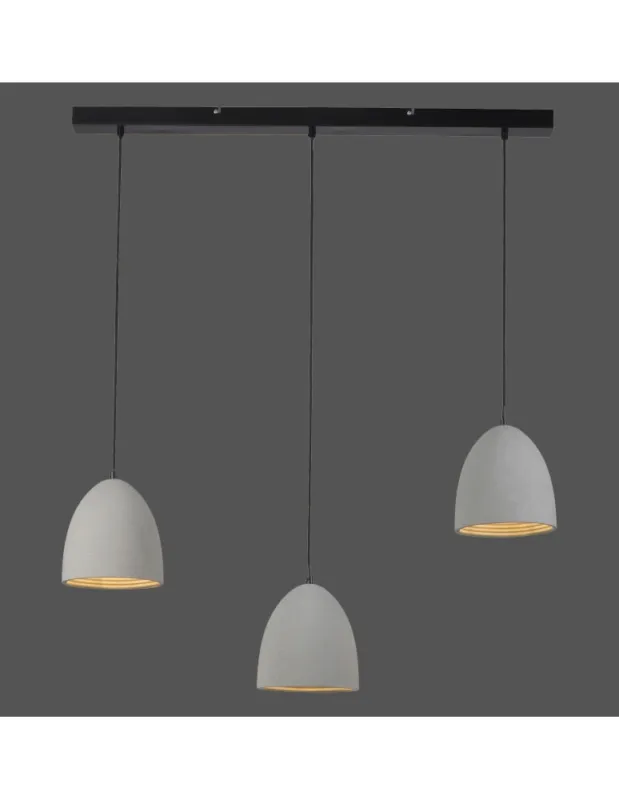 Bezpieczna płatność ETON LAMPA WISZĄCA SZARY/CZARNY