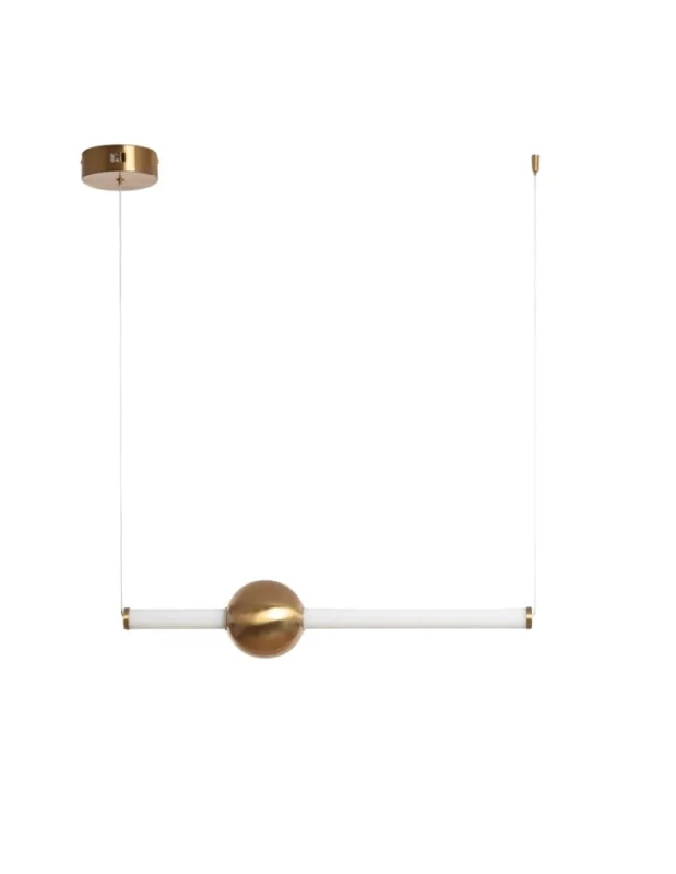 Abruzzo Lampa Wisząca Liniowa 60cm 14W Macchinetta ABR-LWL-MACH-14W Tylko dziś