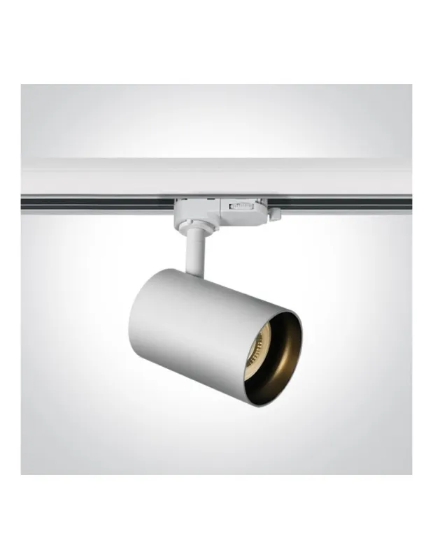 Tylko do końca tygodnia One Light reflektor ozdobny na szynę Kopseika 65105NT/W kolory-swiatla.pl