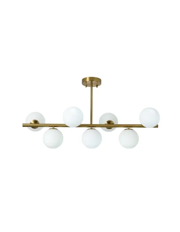 YASKR Lampa Sufitowa Bolti 7xE14 złota PLC0104-GD 101 cm Oferta czasowa