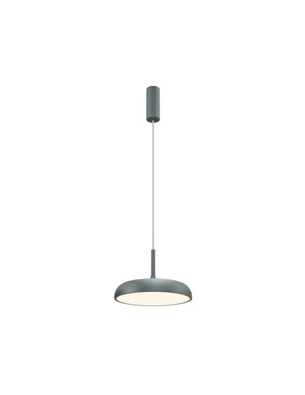 Wysoka jakość Maytoni Gerhard Lampa Wisząca Skandynawska LED 19W 1000lm 3000K Szary MOD189PL-L12GR3K1
