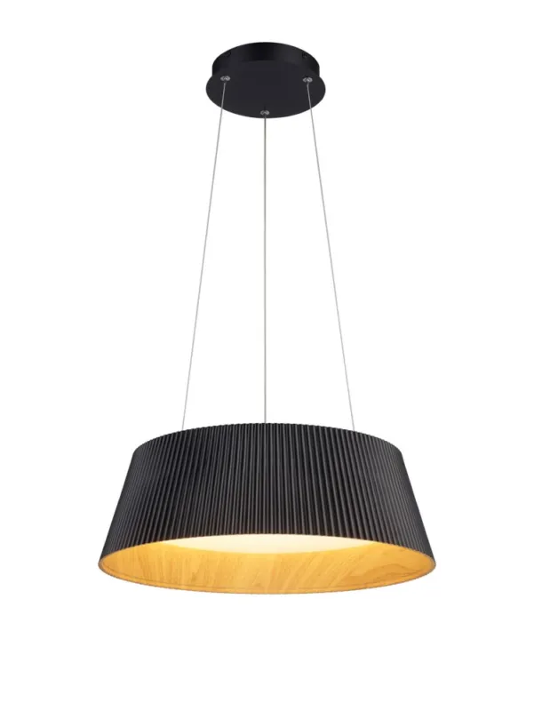 Kup online Step Into Design Lampa wisząca FRILL LED czarna 45 cm ST-DL6487-BK