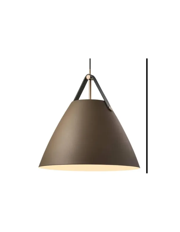 DFTP by NORDLUX STRAP Lampa Wisząca E27 40W Metal Beżowy Tani