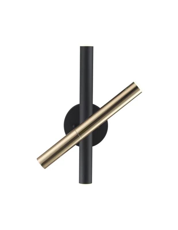 Zuma Line Loya Kinkiet Czarno-Złoty/Black-French Gold W0461-03N-P7SD kolory-swiatla.pl Kup online