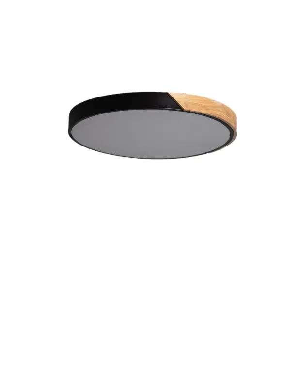 Taniej Abruzzo Plafon LED CCT Czarny okrągły 36W 50cm 3000-5700k Lagio ABR-PLOG-C-40W