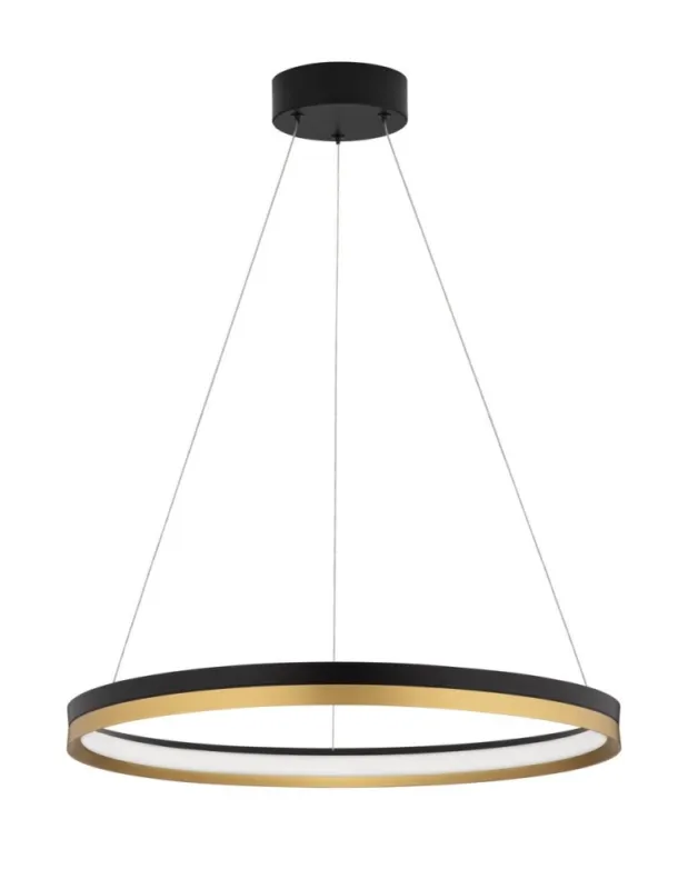 Cena promocyjna Luces Exclusivas BANE Wisząca Nowoczesna czarny 1xLED max 33W 3000K LE43227