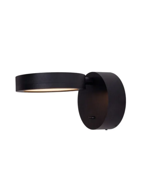 Wyjątkowa oferta MAXLight W0350 Kinkiet Ibiza Czarny