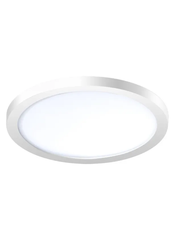 Wysoka jakość Azzardo SLIM 15 ROUND 4000K IP44 WHITE 1xLED Wpuszczana Biały IP44 AZ2842 kolory-swiatla.pl