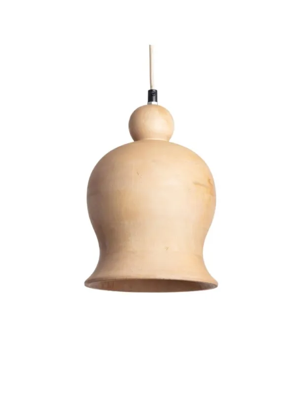 Abruzzo Lampa Wisząca z drewna z mango Ø25cm E27 Fagioli ABR-LWMAN2 Darmowy zwrot