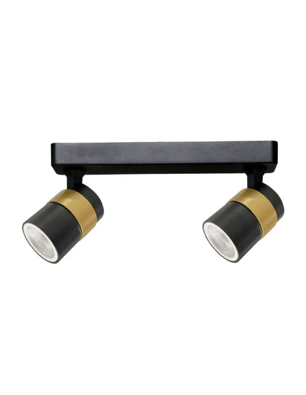 Light Prestige Spot Anillo 2xGU10 czarny LP-770/2W BK Szybka wysyłka