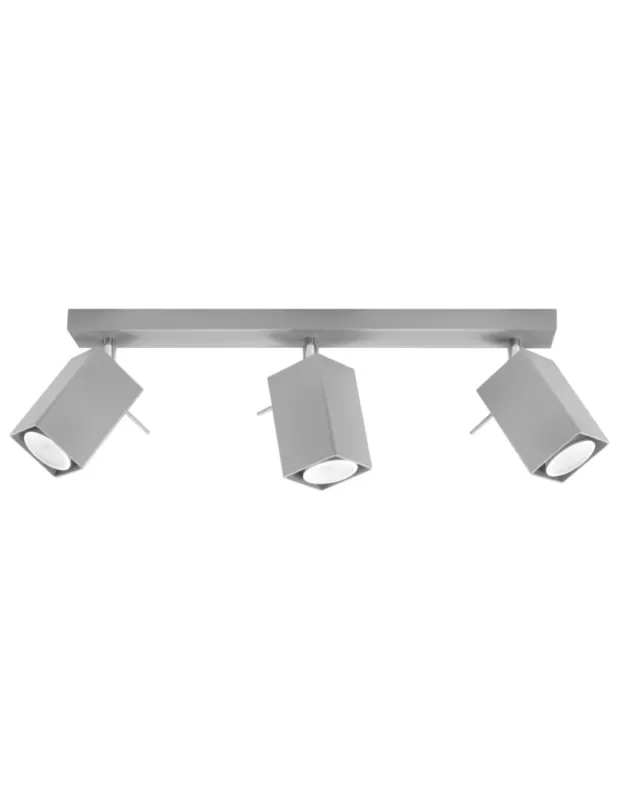 Sollux Plafon MERIDA 3 szary SL.0457 Oferta