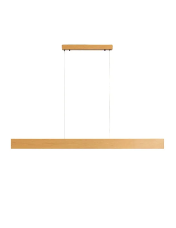 Abruzzo Lampa Liniowa 30W CCT 2800-5000K Imitacja drewna Metalowa Vanguard ABR-LLV-30CCT-120-D Dostępne od ręki