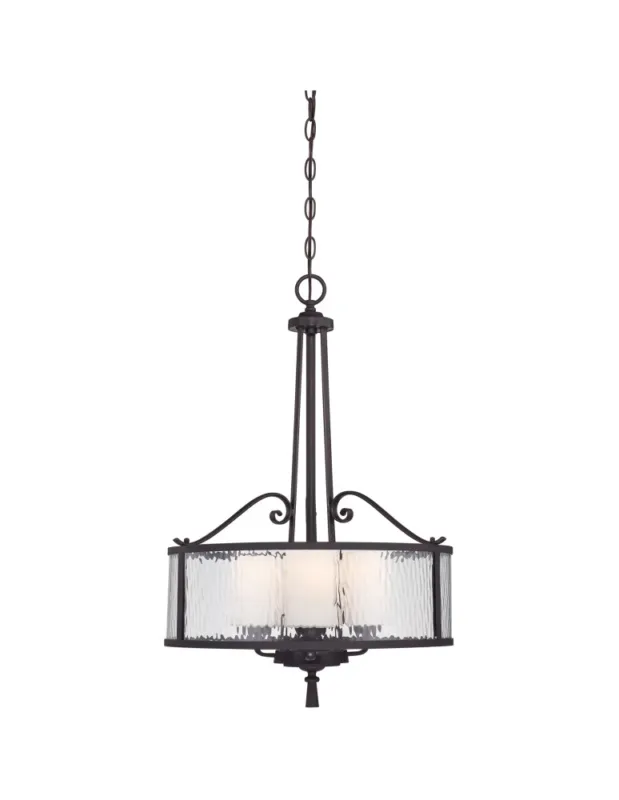 Elstead ADONIS Wisząca E27 3x100W Czarny QZ-ADONIS-P kolory-swiatla.pl Tylko dziś