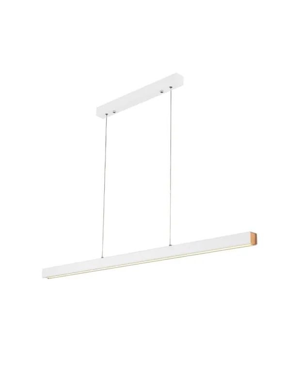 Wysoka jakość Altavola Design Lampa wisząca LINEAR 120cm biała 3k