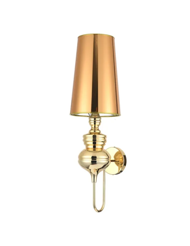 Wybór klientów Step into Design Lampa ścienna QUEEN złota 25 cm