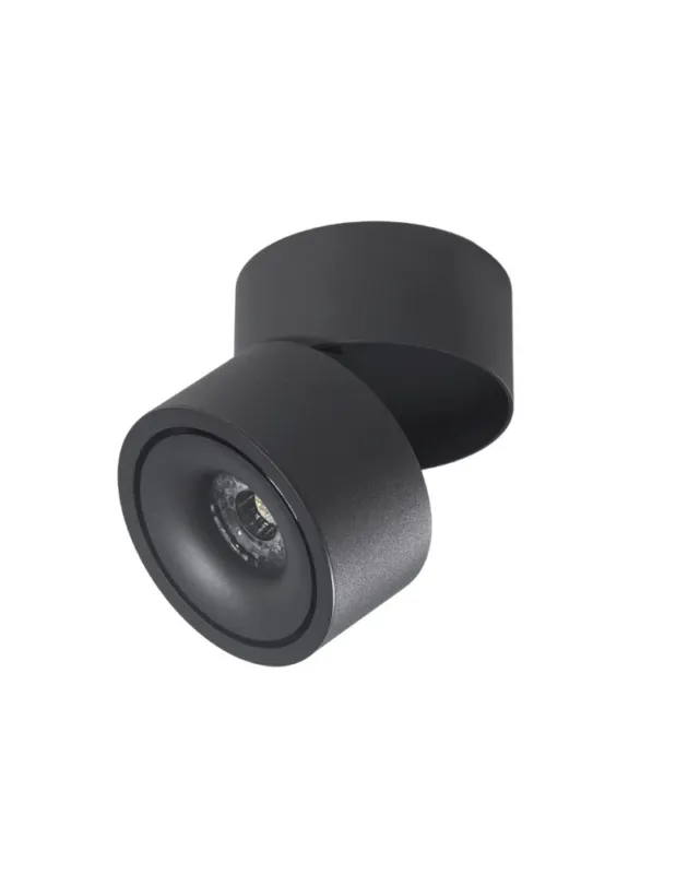 Azzardo COSTA 12W CCT SWITCH BK Czarny Mat 1xLED Lampa Natynkowa Przełącznik Zmiany Barwy Światła AZ6031 Łatwy zwrot