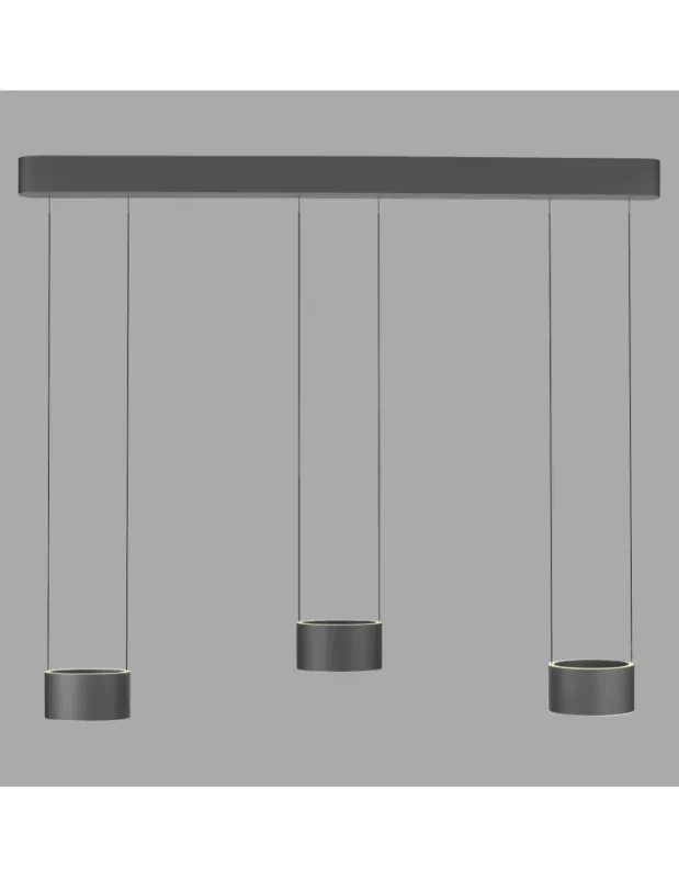 Dostępne od ręki PURE CLIPSE LAMPA WISZĄCA SZARA