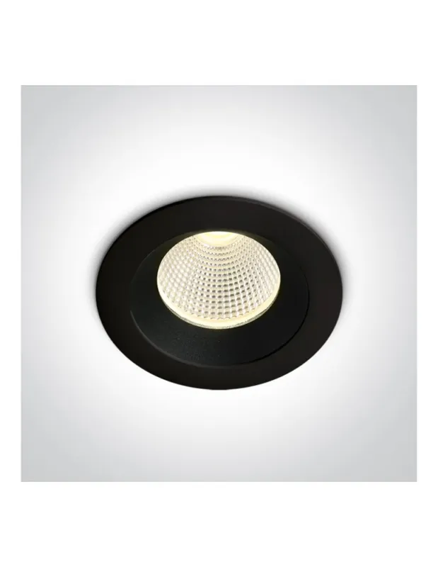 One Light CARIDEA wpust stały 3W 3000K czarny 10103E/B/B/W Zamów teraz