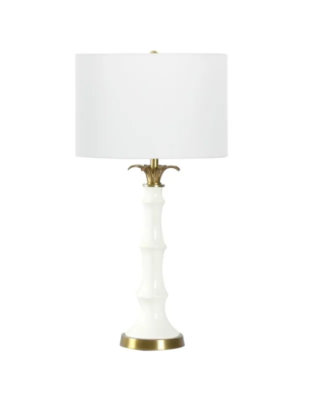 CosmoLight Lampa stołowa LOBOC T01019BR-WH Oferta limitowana