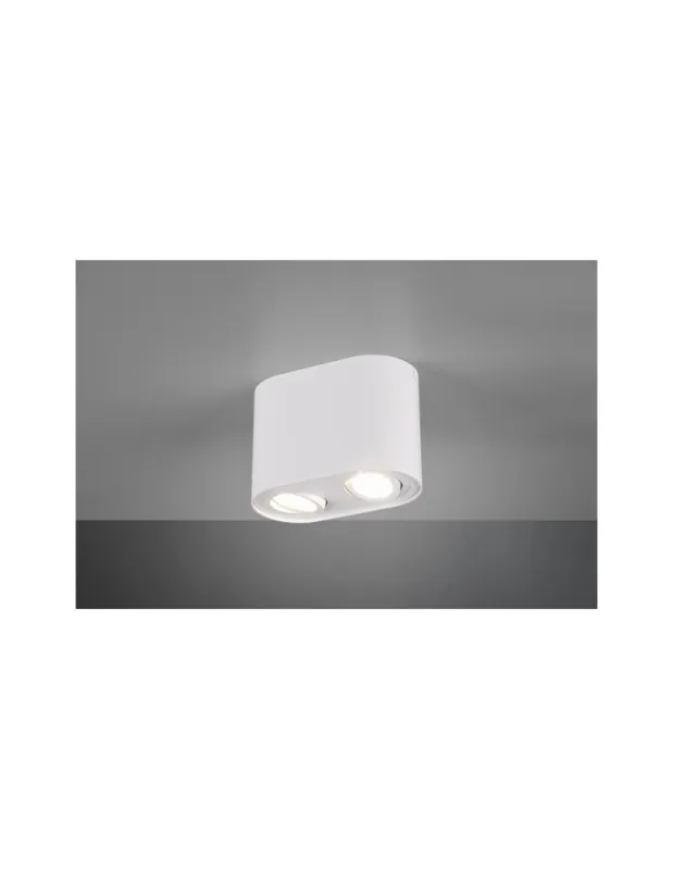 TRIO COOKIE Sufitowa 2xGU10 biały mat 612900231 Oferta