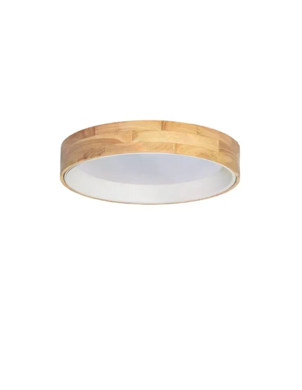 Abruzzo Plafon LED 21W Okrągły 50 cm Naturalne Drewno 3 Barwy Świecenia Vero ABR-PLODV-B-20W-CCT Zamów teraz