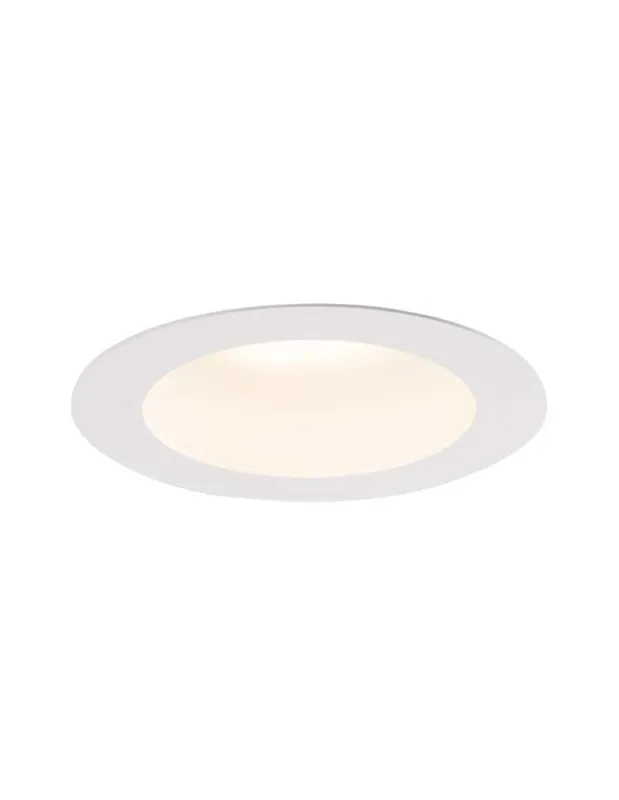 Nowość Shilo Lampa wpuszczana Tottori IL - Biała (125 mm) IP44 3000K 7726
