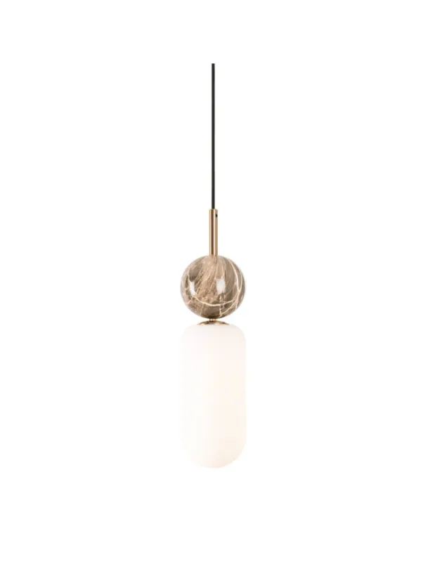 Popularny Maxlight Lampa Wisząca Roma Gold P0599