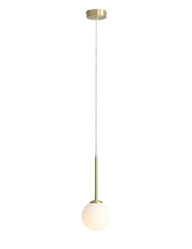 ALDEX LAMPA WISZĄCA BOSSO MINI 14 BRASS, 1x 40W (1087XXS40) Okazja