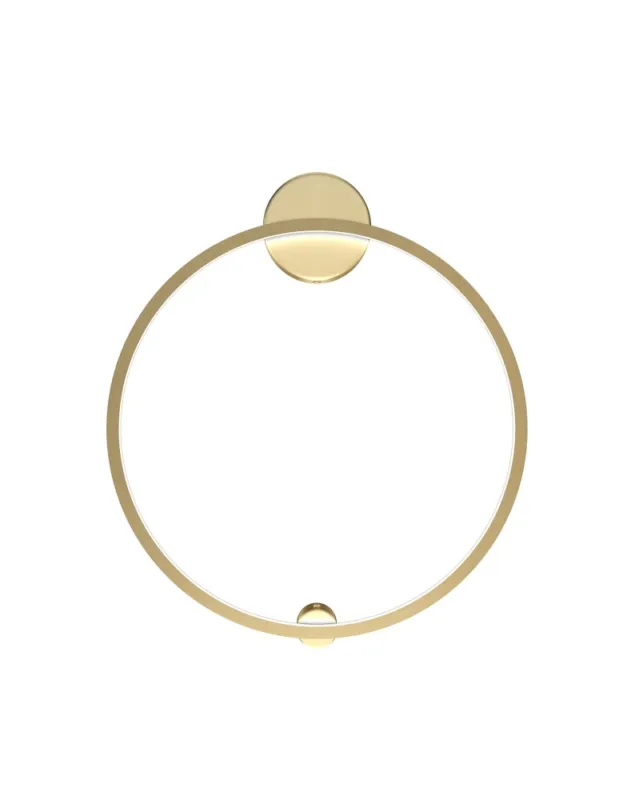Bezpieczne zakupy Maytoni Halo Kinkiet Ring LED 36W 1800lm 4000K Mosiądz MOD005WL-L22BSK1