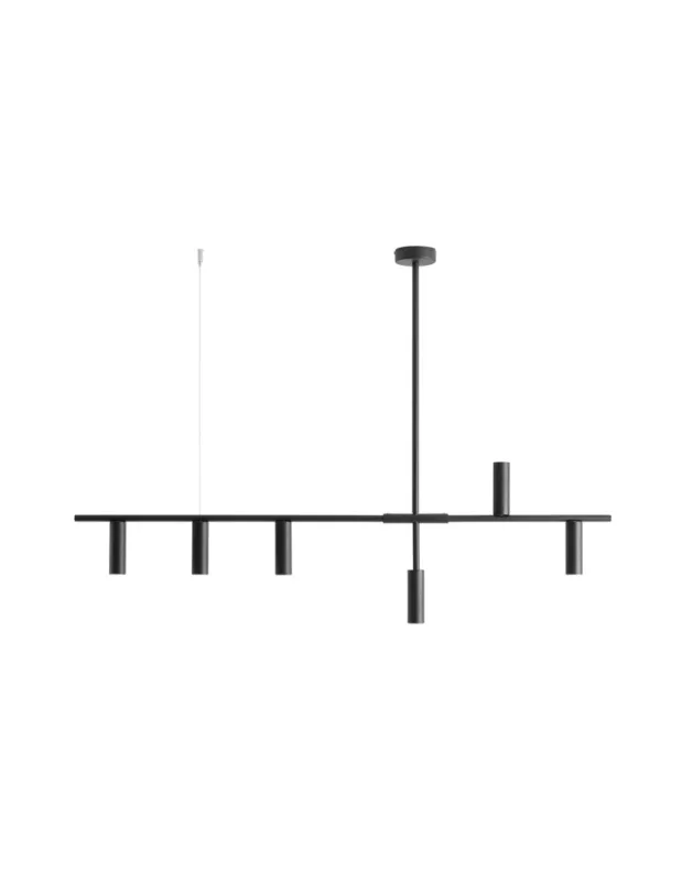 ALDEX LAMPA WISZĄCA TREVO 6 ALL CZARNY, 6 x 35W (1104K1) Okazja