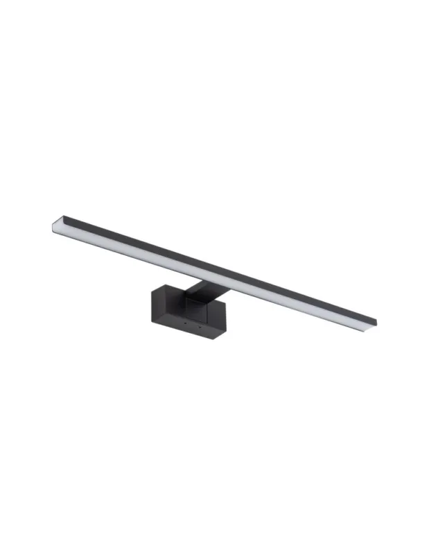 Bezpieczna płatność Nowodvorski CEZANNE LED M Ścienna Kinkiet obrazowe Max moc 12W LED 3000K Czarny 10670