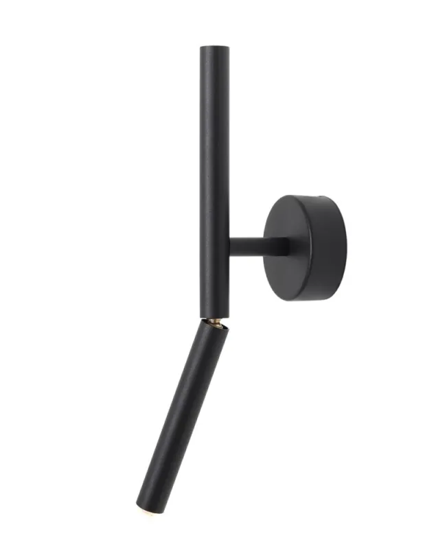 Łatwy zwrot Aldex Kinkiet STICK ALL BLACK 1 x max 5W LED (1084C1)