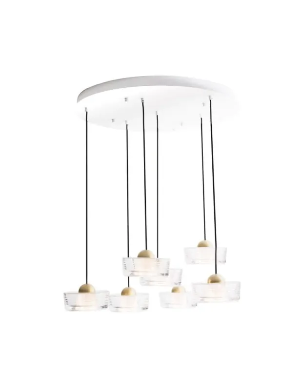 Maxlight Lampa Wisząca Lipari VII Round P0544 Bezpieczne zakupy