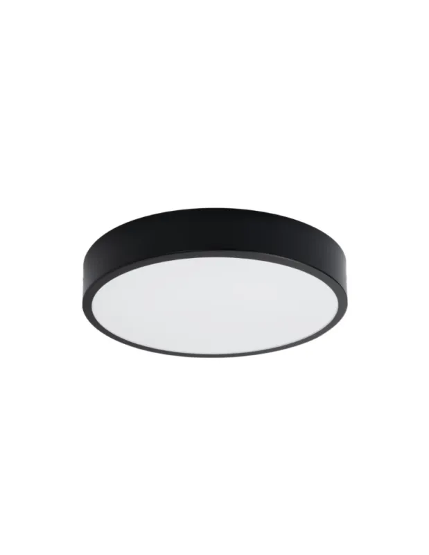 Taniej Sollux Plafon ONYX 40 czarny LED 3000K SL.1244